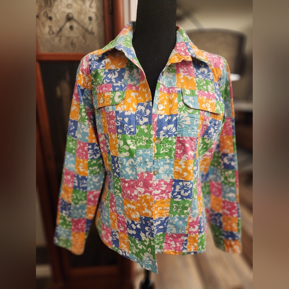 Northern Isles jacket, multicolor, size small